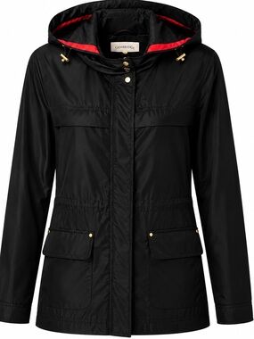 Cambridge Dry Good Soft Shell Utility Jacket in w/ Pink Ribbon Detail SZXL